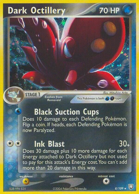 Pokemon Dark Octillery 8/109 Team Rocket Returns