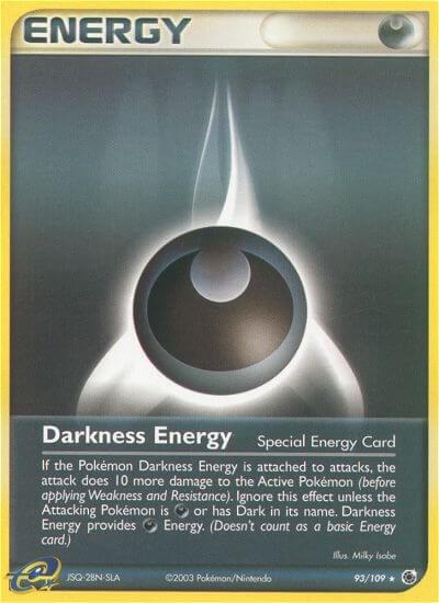 Pokemon Darkness Energy 93/109 EX Ruby & Sapphire