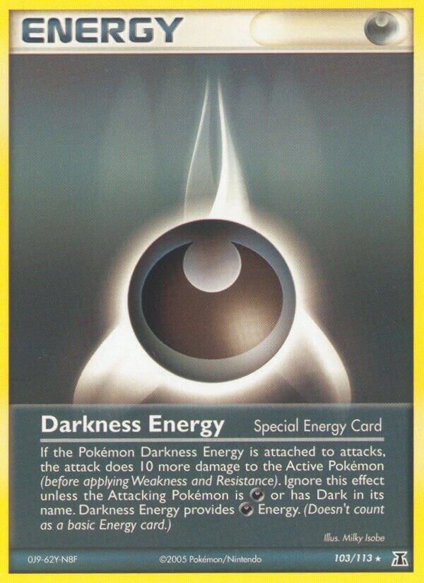 Pokemon Darkness Energy 103/113 Delta Species