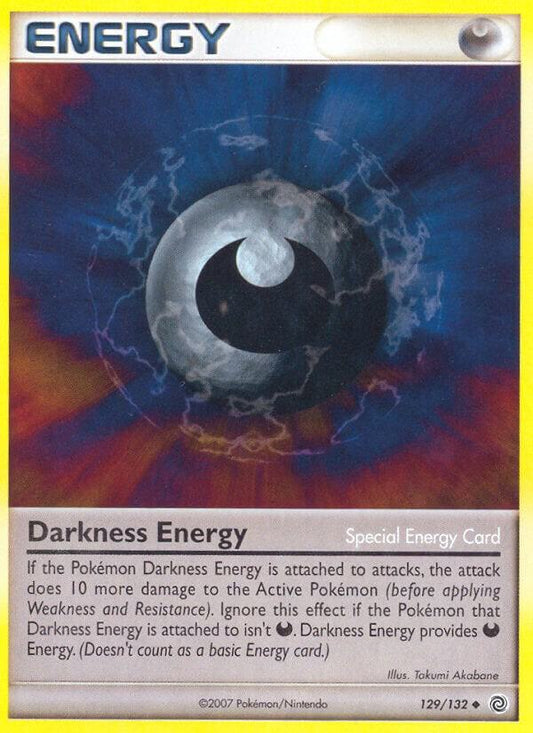 Pokemon Darkness Energy 129/132 Secret Wonders