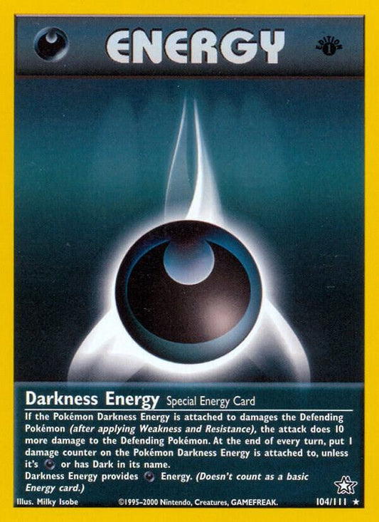Pokemon Darkness Energy # 104 Neo Genesis