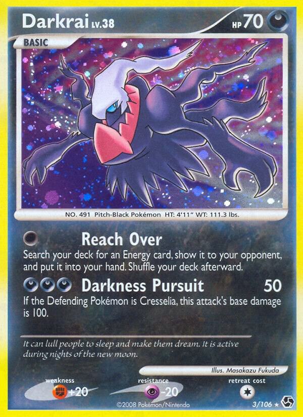 Pokemon Darkrai 3/106 Great Encounters