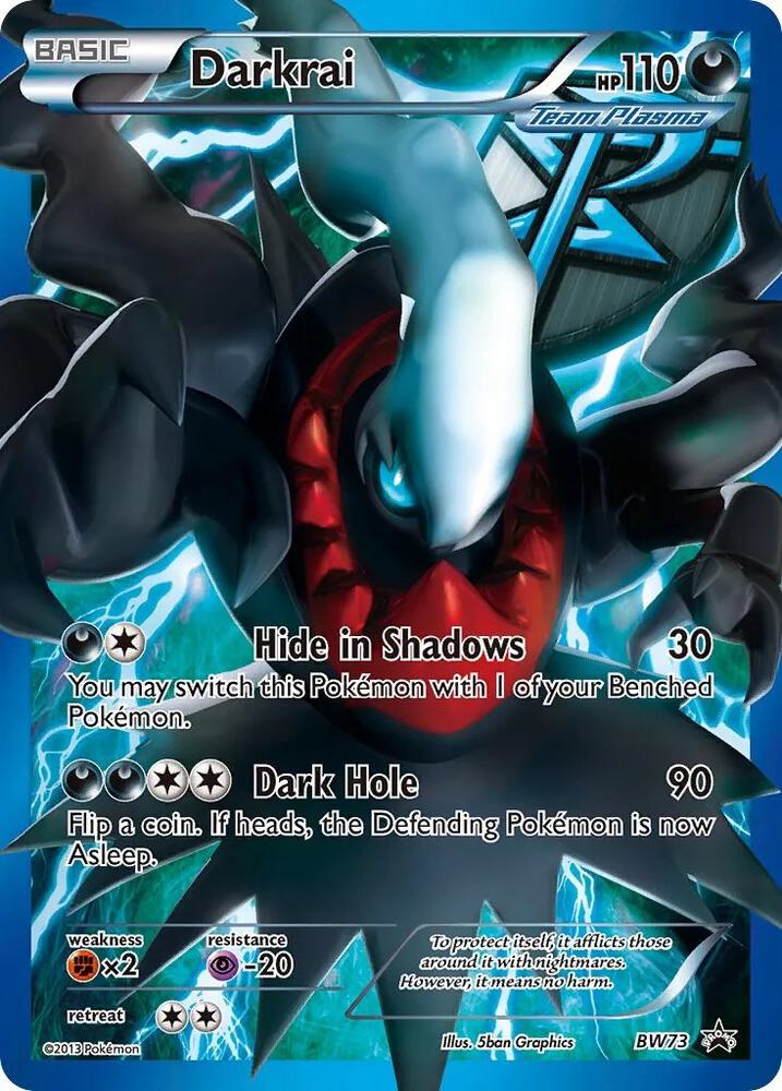 Pokemon Darkrai BW73 BW Black Star Promos