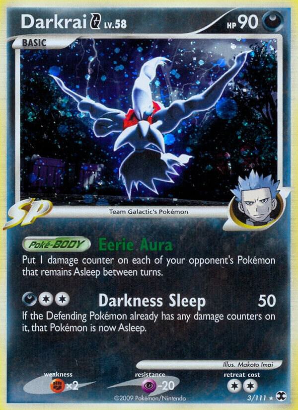 Pokemon Darkrai G 3/111 Rising Rivals