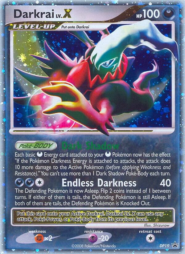 Pokemon Darkrai LV.X DP19 Diamond & Pearl Promos