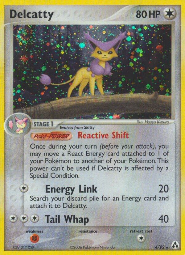 Pokemon Delcatty 4/92 Legend Maker