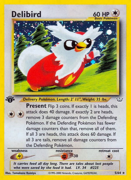 Pokemon Delibird 5/64 Neo Revelation