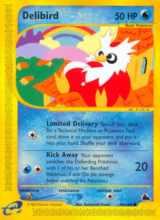 Pokemon Delibird 49/144 Skyridge