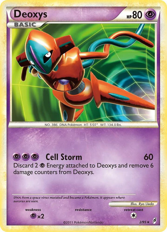 Pokemon Deoxys 2/95 Call of Legends