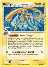 Pokemon Deoxys δ [Speed] 6/110 Holon Phantoms