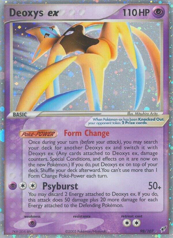 Pokemon Deoxys ex [Attack] 98/107 Deoxys