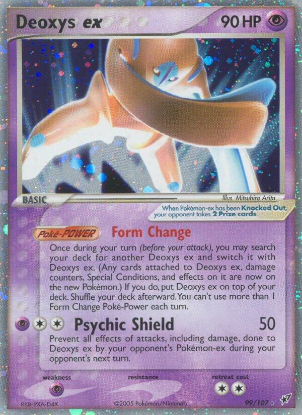Pokemon Deoxys ex [Defense] 99/107 Deoxys