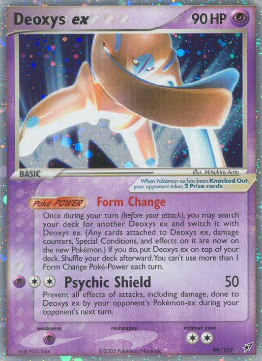 Pokemon Deoxys ex [Defense] 99/107 Deoxys