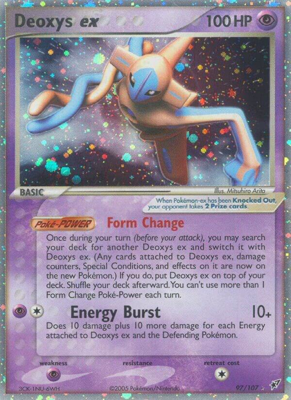 Pokemon Deoxys ex [Normal] 97/107 Deoxys