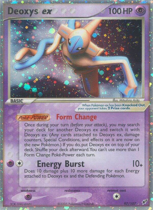 Pokemon Deoxys ex [Normal] 97/107 Deoxys