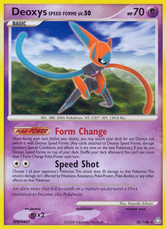 Pokemon Deoxys [Speed Forme] 26/146 Legends Awakened