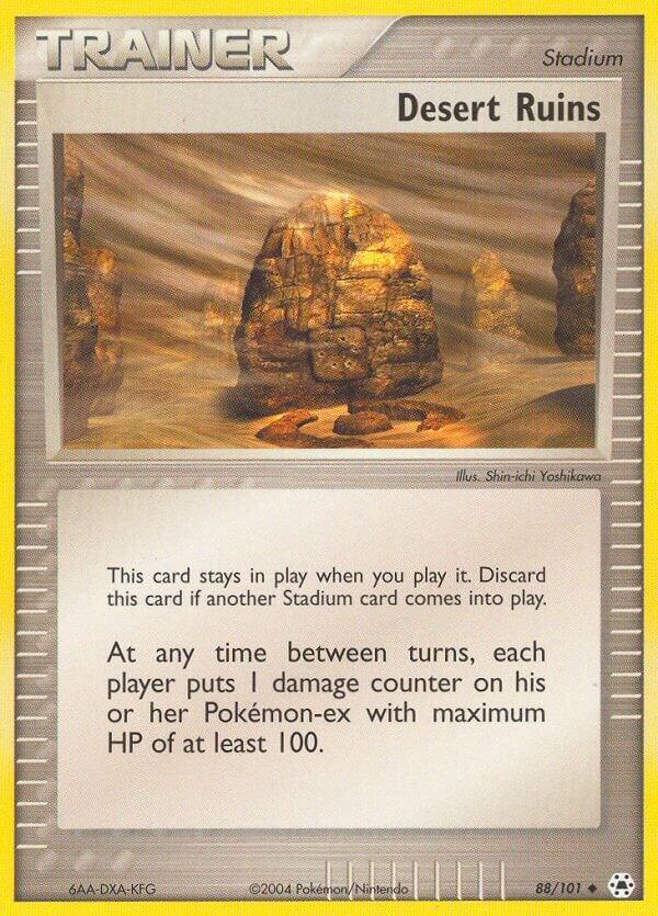 Pokemon Desert Ruins 88/101 Hidden Legends
