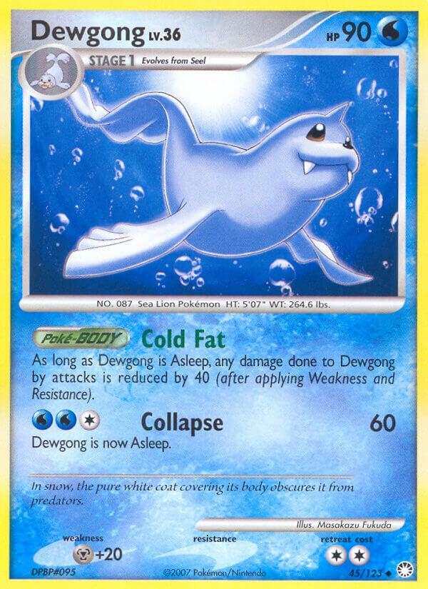 Pokemon Dewgong 45/123 Mysterious Treasures