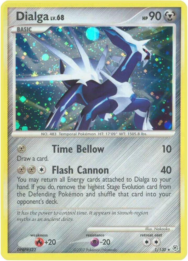Pokemon Dialga 1/130 Diamond & Pearl