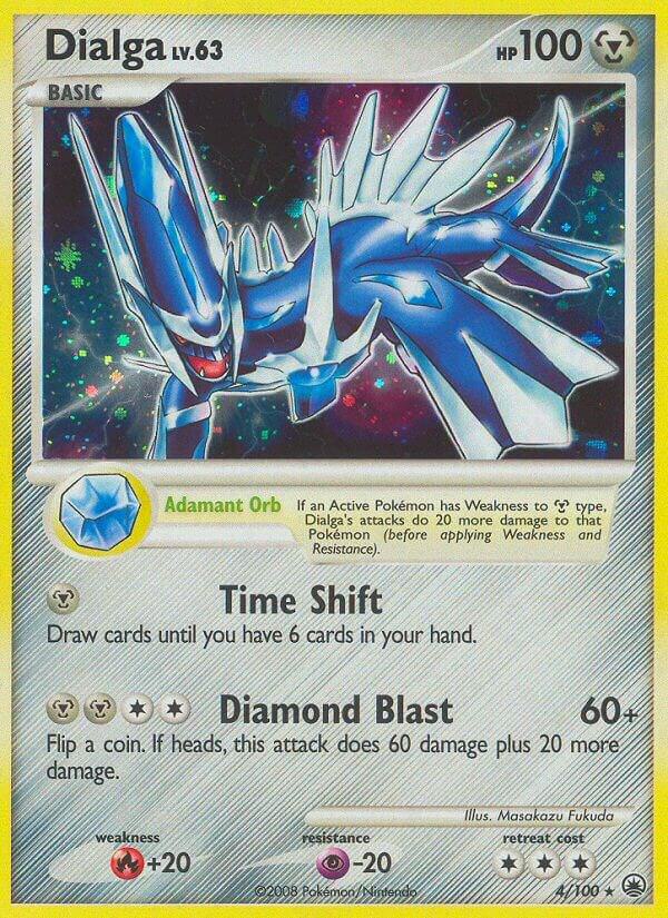 Pokemon Dialga 4/100 Majestic Dawn