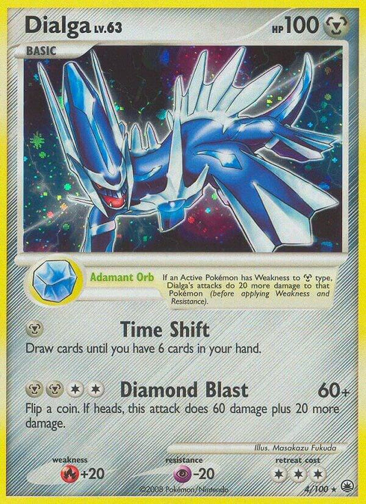 Pokemon Dialga 4/100 Majestic Dawn