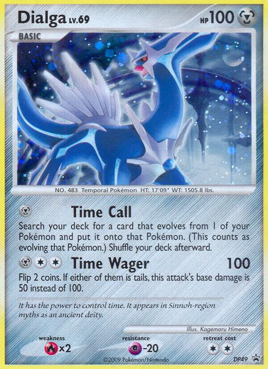 Pokemon Dialga DP49 Diamond & Pearl Promos