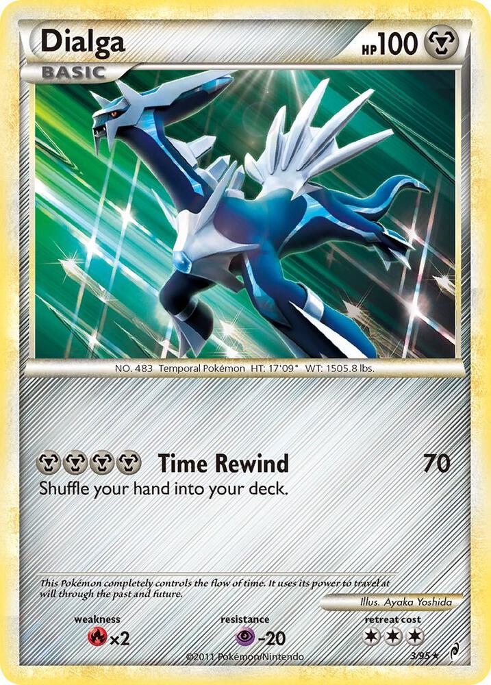 Pokemon Dialga 3/95 Call of Legends