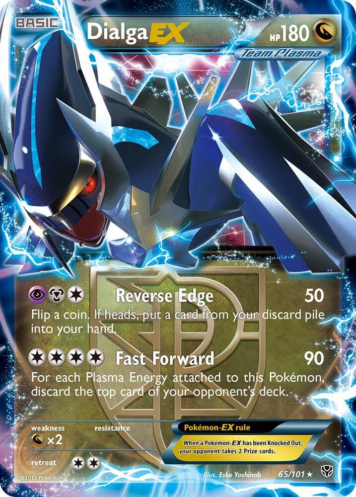 Pokemon Dialga EX 65/101 Plasma Blast