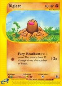 Pokemon Diglett 106/165 Expedition Base Set
