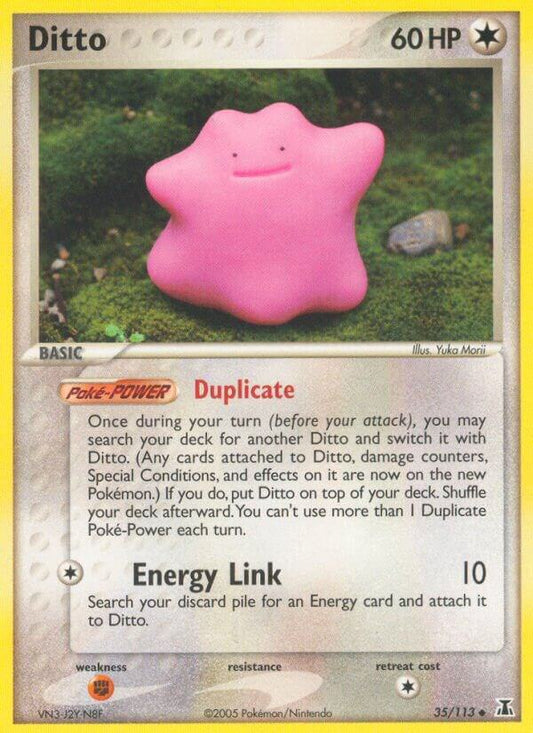 Pokemon Ditto 35/113 Delta Species
