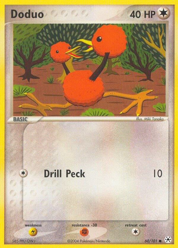 Pokemon Doduo 60/101 Hidden Legends