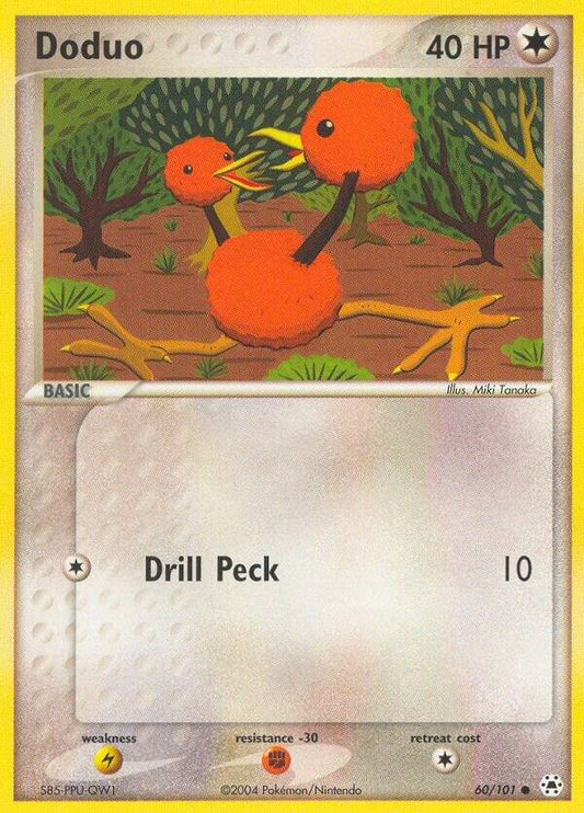Pokemon Doduo 60/101 Hidden Legends