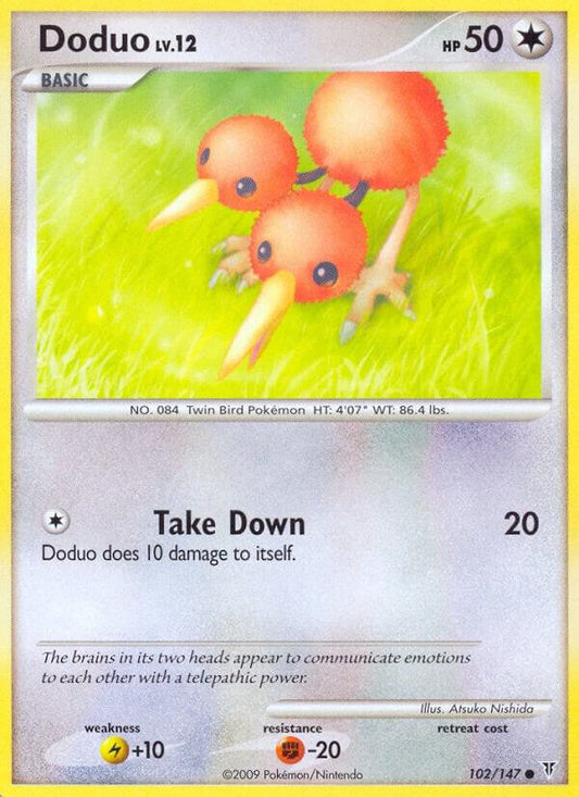 Pokemon Doduo 102/147 Supreme Victors