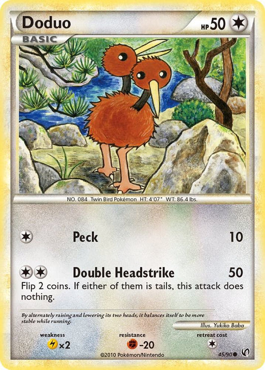 Pokemon Doduo 45/90 Undaunted