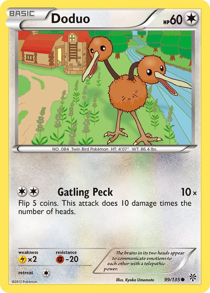 Pokemon Doduo 99/135 Plasma Storm