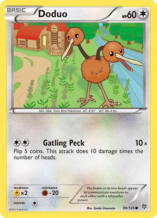 Pokemon Doduo 99/135 Plasma Storm