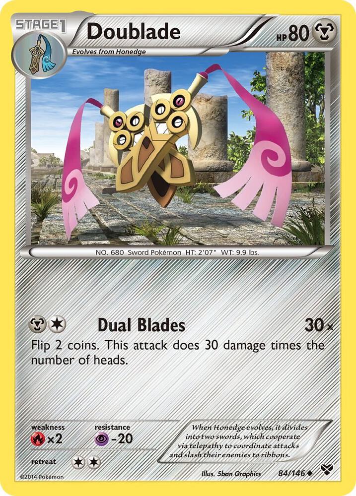 Pokemon Doublade 84/146 XY