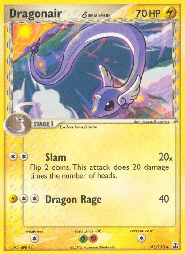 Pokemon Dragonair δ 41/113 Delta Species