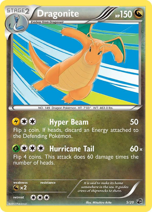 Pokemon Dragonite 5/20 Dragon Vault