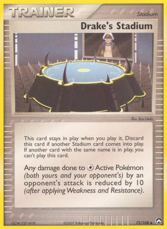 Pokemon Drake's Stadium 72/108 Power Keepers
