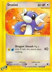 Pokemon Dratini 107/165 Expedition Base Set
