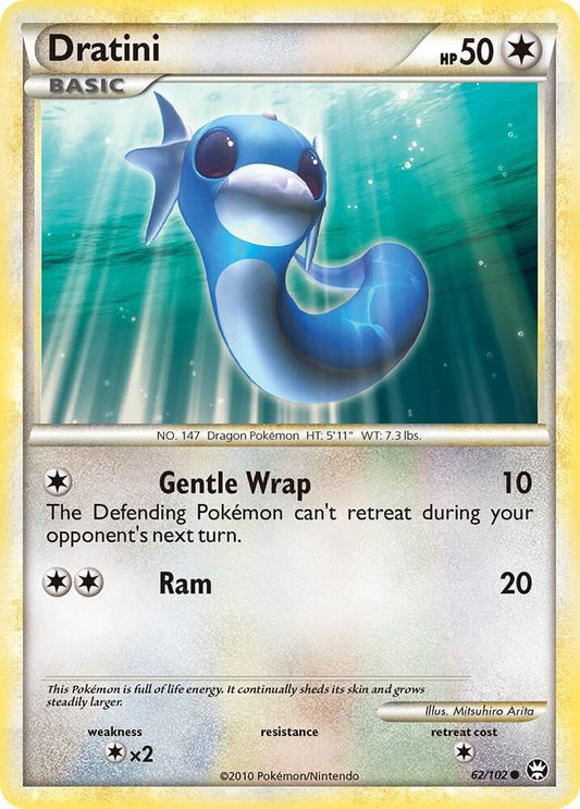 Pokemon Dratini 62/102 Triumphant