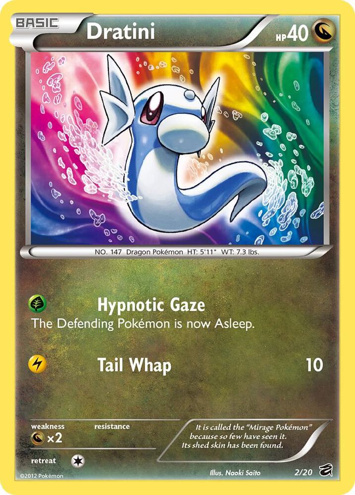 Pokemon Dratini 2/20 Dragon Vault