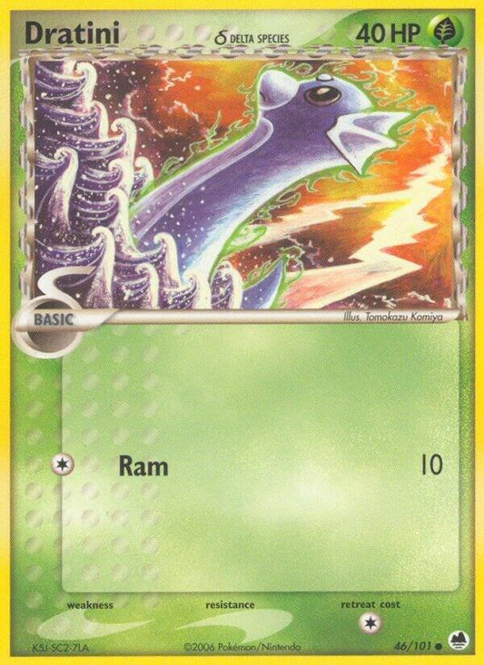 Pokemon Dratini δ 46/101 Dragon Frontiers
