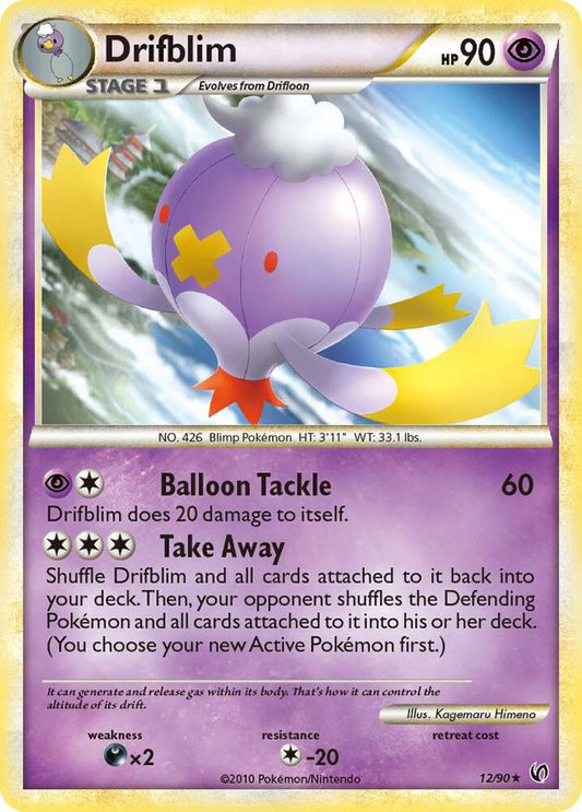 Pokemon Drifblim 12/90 Undaunted