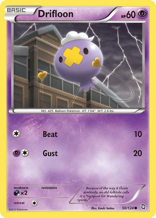 Pokemon Drifloon 50/124 Dragons Exalted