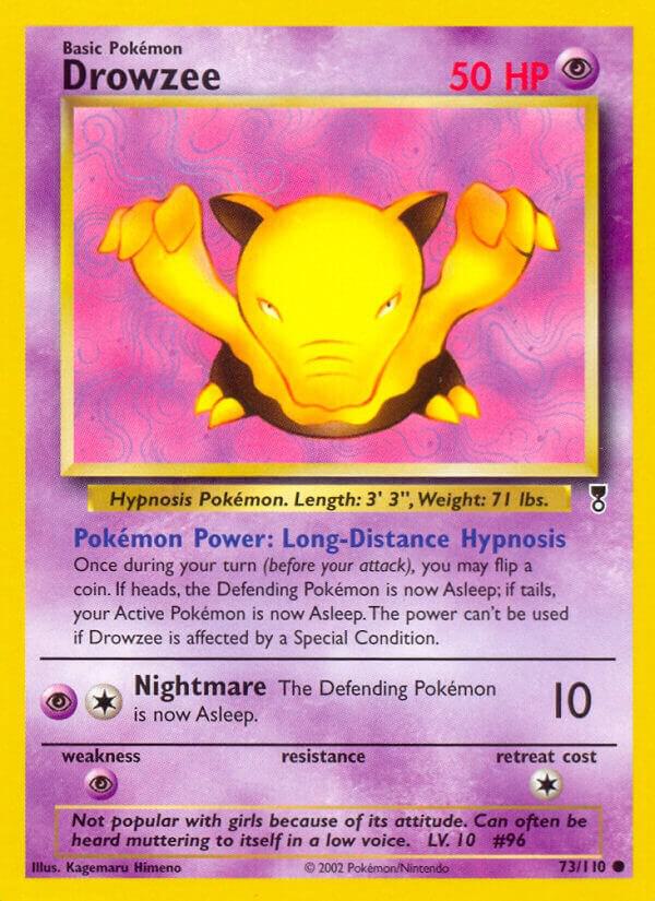 Pokemon Drowzee 73/110 Legendary Collection
