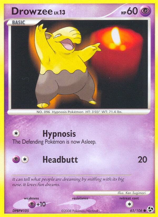 Pokemon Drowzee 65/106 Great Encounters