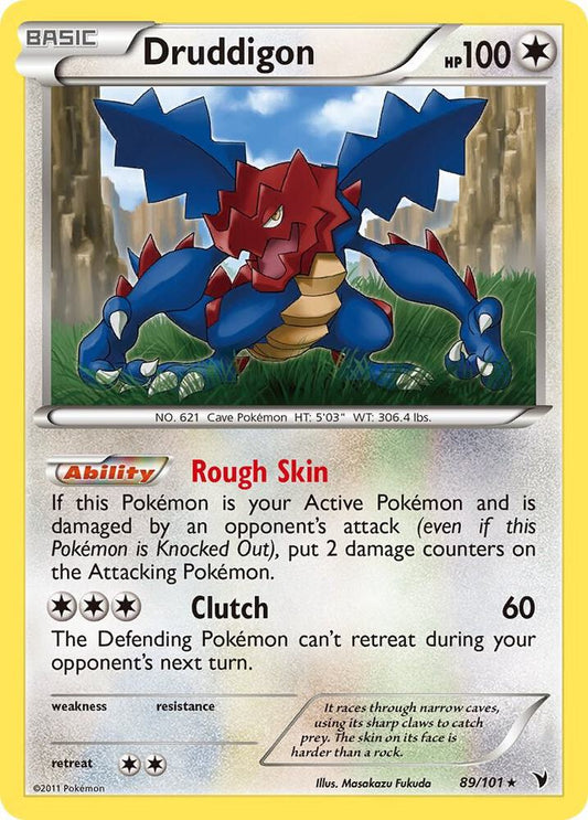 Pokemon Druddigon 89/101 Noble Victories