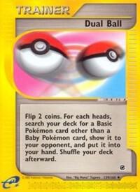 Pokemon Dual Ball 139/165 Expedition Base Set